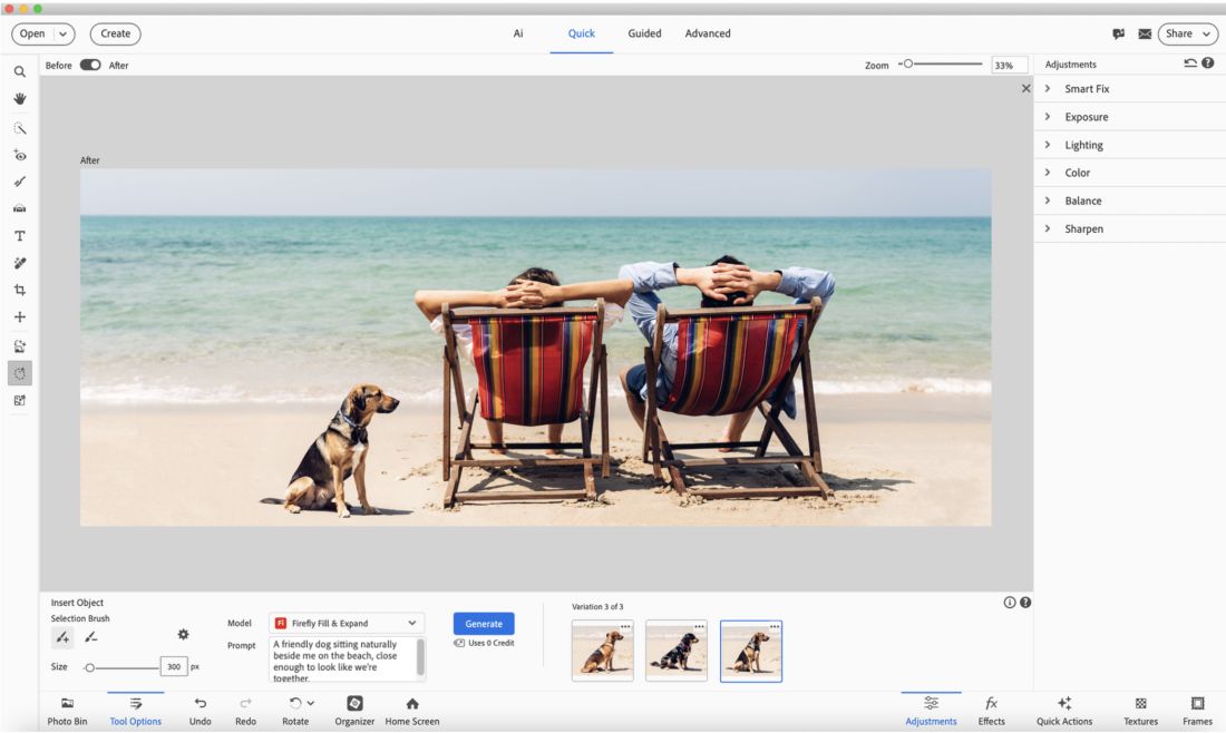 Photoshop Elements でオブジェクトを挿入 | Photoshop Elements
